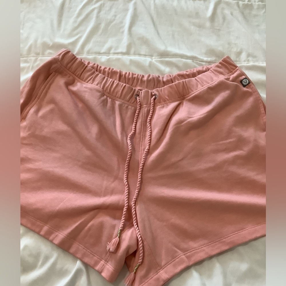 Livi for Lane Bryant Knit Athletic Shorts 22/24 coral peachy color